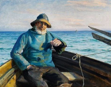 Michael Ancher Fisherman from Skagen